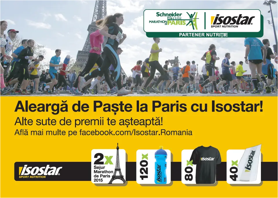 Alearga de Paste la Paris cu Isostar